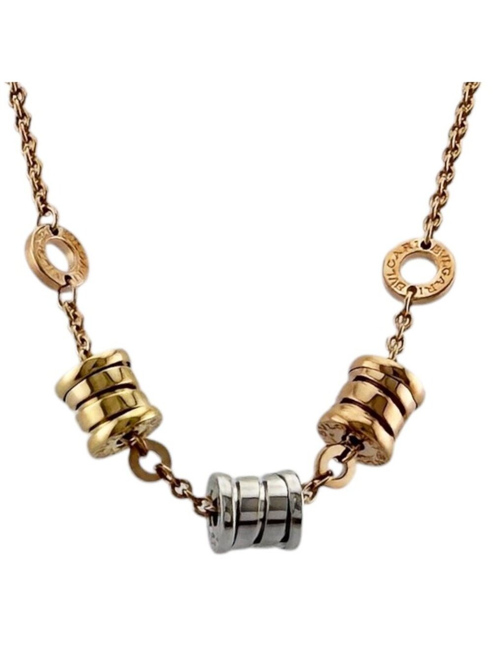 Bvlgari B.zero1 Element Necklace 18k Yellow Gold